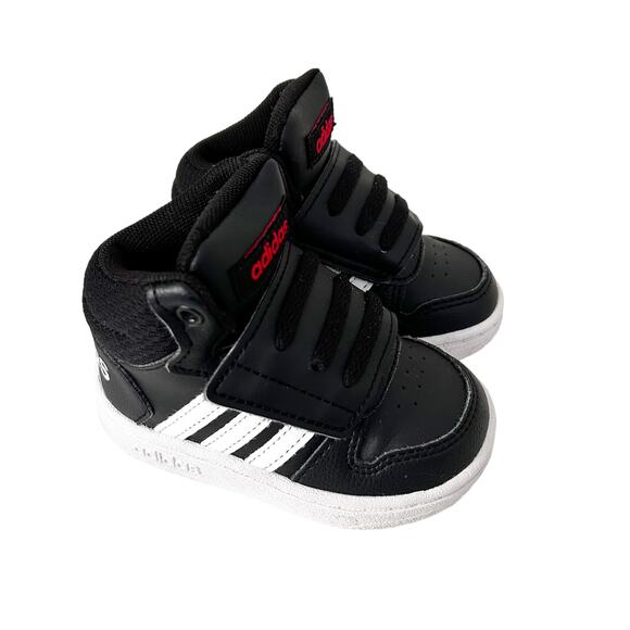 Adidas Hoops Mid 2.0 Sneakers Sz 5 Baby - Picture 1 of 7